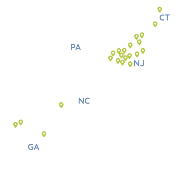 High Focus Centers Location Map