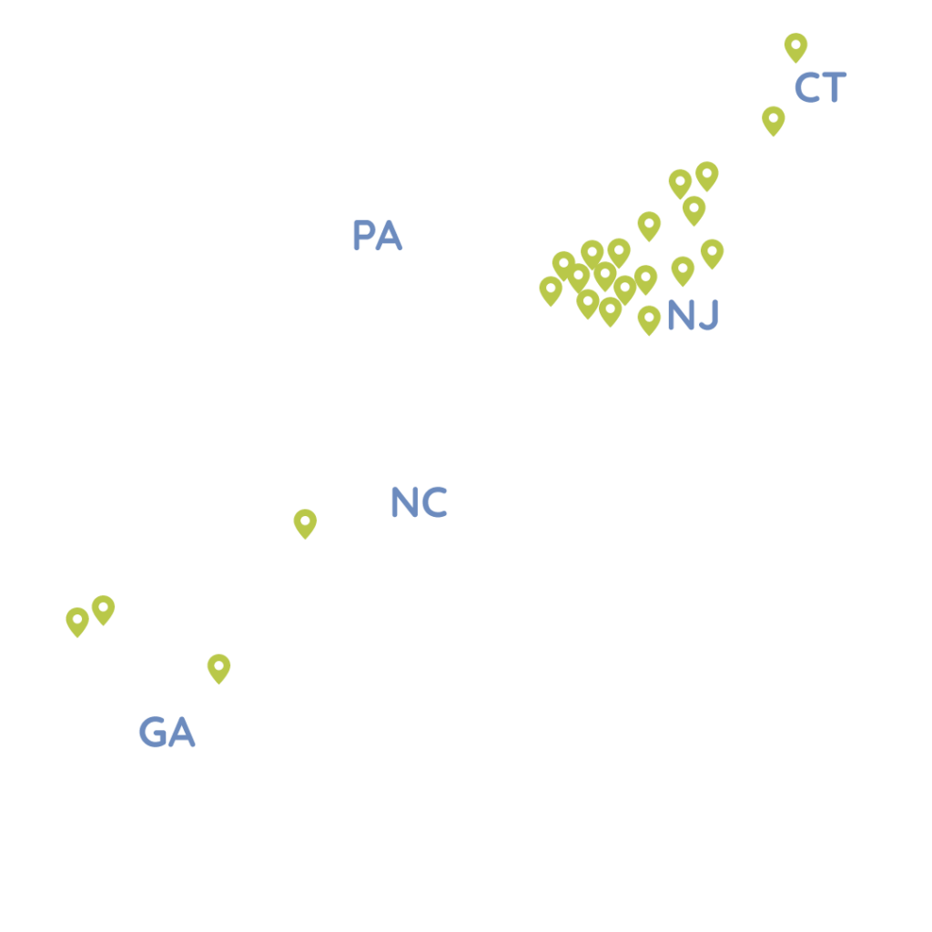 High Focus Centers Location Map